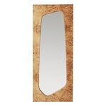 Ferm Living Folia mirror, large, natural burl veneer, product image