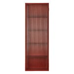 Ferm Living Haze wall cabinet, tall, oxide red, product image