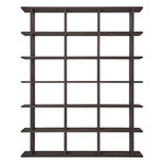 Ferm Living Kona kirjahylly 3x6, tummapetsattu tammi, tuotekuva