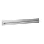 Ferm Living Lager wall shelf, single, large, aluminium, product image