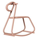 Ferm Living Lussi caballo mecedora, rosa, imagen del producto