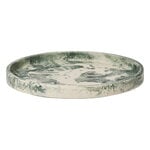 Ferm Living Mist tray, 30 cm, emerald - off-white, product image
