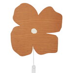 Ferm Living Poesie wall lamp, brown clay, product image