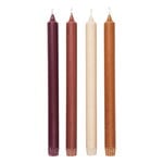 Ferm Living Velas Pure, set de 4, mezcla rosada, imagen del producto
