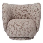 Ferm Living Rico sillón lounge, Cilla Taupe, imagen del producto