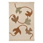 Ferm Living Swift Bird villamatto, 140 x 200 cm, monivärinen, näkymä 1