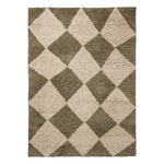 Ferm Living Tilt - Tapis, 140 x 200 cm, vert orme, image produit