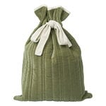 Ferm Living Vari gesteppter Sack, 50 x 70 cm, Samt, Khaki, produktbild