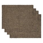 Ferm Living Gather tabletti, 4 kpl, musta - luonnonvärinen, tuotekuva