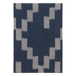 Ferm Living Canovaccio Ikat, blu inchiostro - pergamena, immagine prodotto