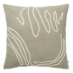 Ferm Living Jot tyyny, 50 x 50 cm, elm green, tuotekuva