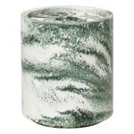 Ferm Living Contenitore Mist, smeraldo - bianco naturale, immagine prodotto