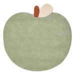 Ferm Living Apple tufted rug, 130 cm, tea green, product image