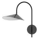 Ferm Living Arum swivel wall lamp, hardwired, black, view 1
