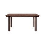 Ferm Living Atura Esstisch, 90 x 160 cm, Dunkelschokolade - dunkles Eichenfurnier, produktbild