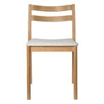 Ferm Living Boda Esszimmerstuhl, natur Eiche - off-white Staple, produktbild