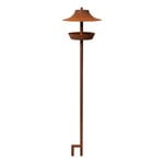 Ferm Living Cortivo bird feeder, rust, view 1
