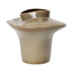 Ferm Living Evio maljakko, 22 cm, small, elm green, view 1