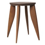 Ferm Living Feve side table, walnut, view 1