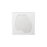 Ferm Living Folia mirror, small, silver, view 1