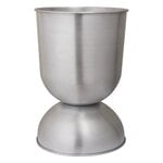 Ferm Living Hourglass pot, L, aluminium, product image