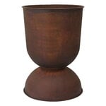 Ferm Living Hourglass pot, L, rust, product image