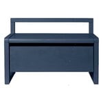 Ferm Living Little Architect storage bench, dark blue, product image