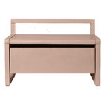 Ferm Living Little Architect storage bench, rose, product image