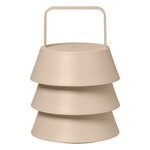 Ferm Living Luver tragbare Lampe, Kaschmir, produktbild