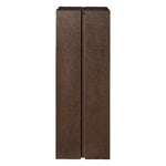 Ferm Living Parcel Pedestal side table, h. 90 cm, dark stained oak, product image