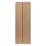 Ferm Living Parcel Pedestal side table, h. 90 cm, natural oak, product image
