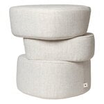 Ferm Living Plyo ottoman, Staple, off-white, product image