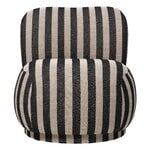 Ferm Living Rico Piccolo fauteuil lounge, sable - noir Louisiana, image produit
