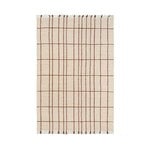 Ferm Living Sen rug, 170 x 240 cm, parchment - chestnut, product image