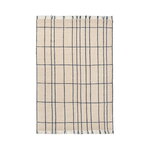 Ferm Living Sen Teppich, 170 x 240 cm, Pergament - Indigo, produktbild