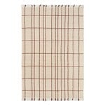 Ferm Living Sen rug, 200 x 300 cm, parchment - chestnut, product image