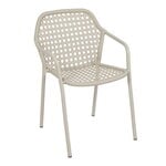Fermob Croisette dining armchair, clay grey, product image