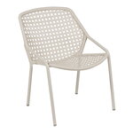 Fermob Croisette low armchair, clay grey, product image