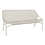 Fermob Croisette 3-seater XL bench, clay grey, product image