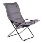 Fiam Poltrona Fiesta Soft Outdoor, alluminio - antracite, immagine prodotto