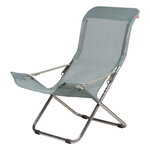Fiam Fiesta Outdoor armchair, chrome - sage green, product image
