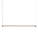 Muuto Fine suspension lamp, 120 cm, deep red, product image