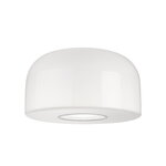 Flos Bellhop Glass C2 ceiling lamp, white, product image