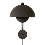 &Tradition Flowerpot VP8 wall lamp, matt black, product image