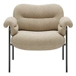 Fogia Bollo lounge chair,  Main Line Flax 20 - black