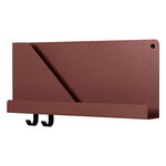 Muuto Folded shelf, deep red, small