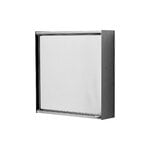 Form & Refine Taper Spiegelschrank, 40 x 40 cm, Edelstahl, produktbild