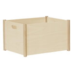 Form & Refine Pillar storage box, large, beech