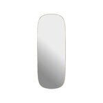 Muuto Framed mirror, 118 x 44,5 cm, light yellow - clear, product image