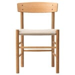 Fredericia J39 Mogensen chair, oiled oak - natural canvas, product image